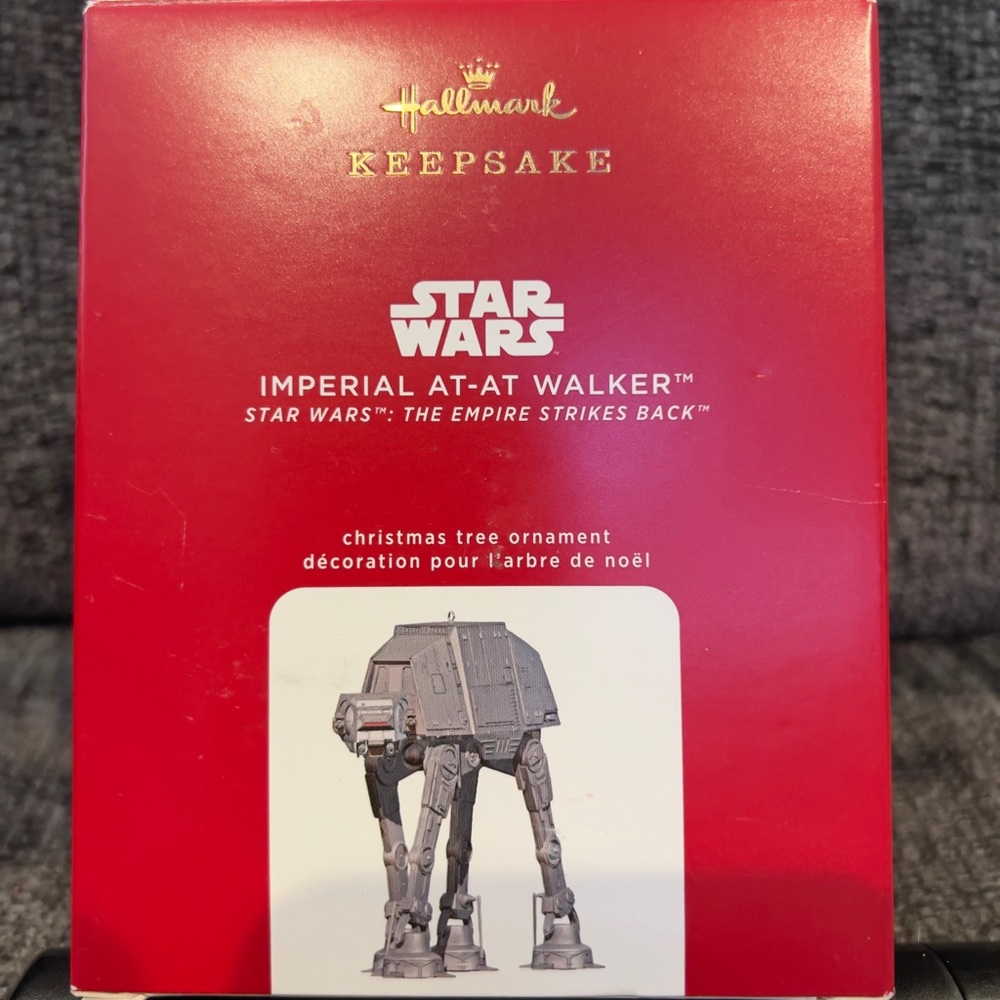 NIB Metal Hallmark Keepsake Star Wars AT-AT Walker Ornament!